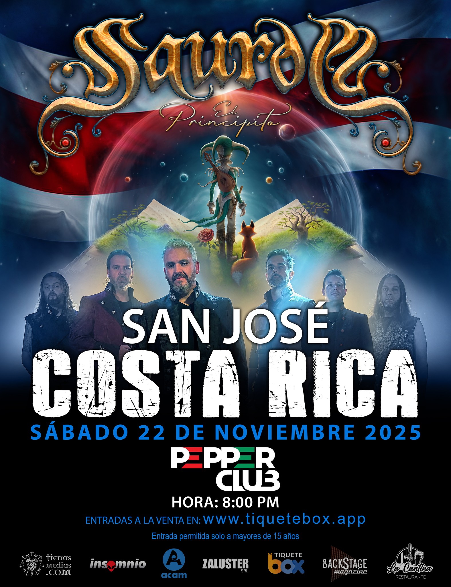 Saurom reunirá a más de 45 artistas costarricenses en la producción más ambiciosa de la banda en Costa Rica